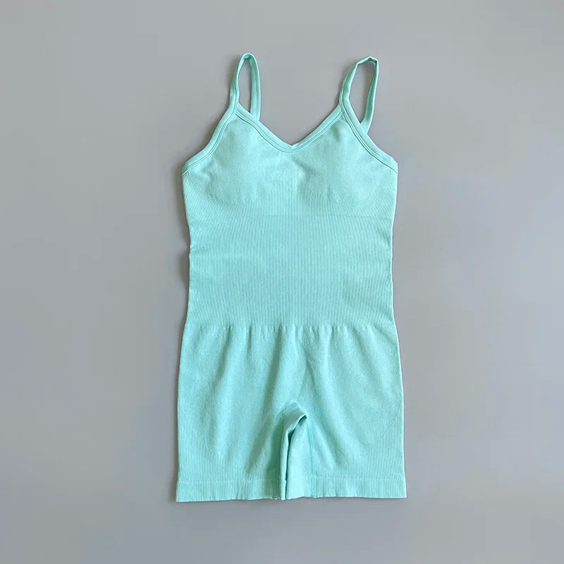 Sporty shaper overalls