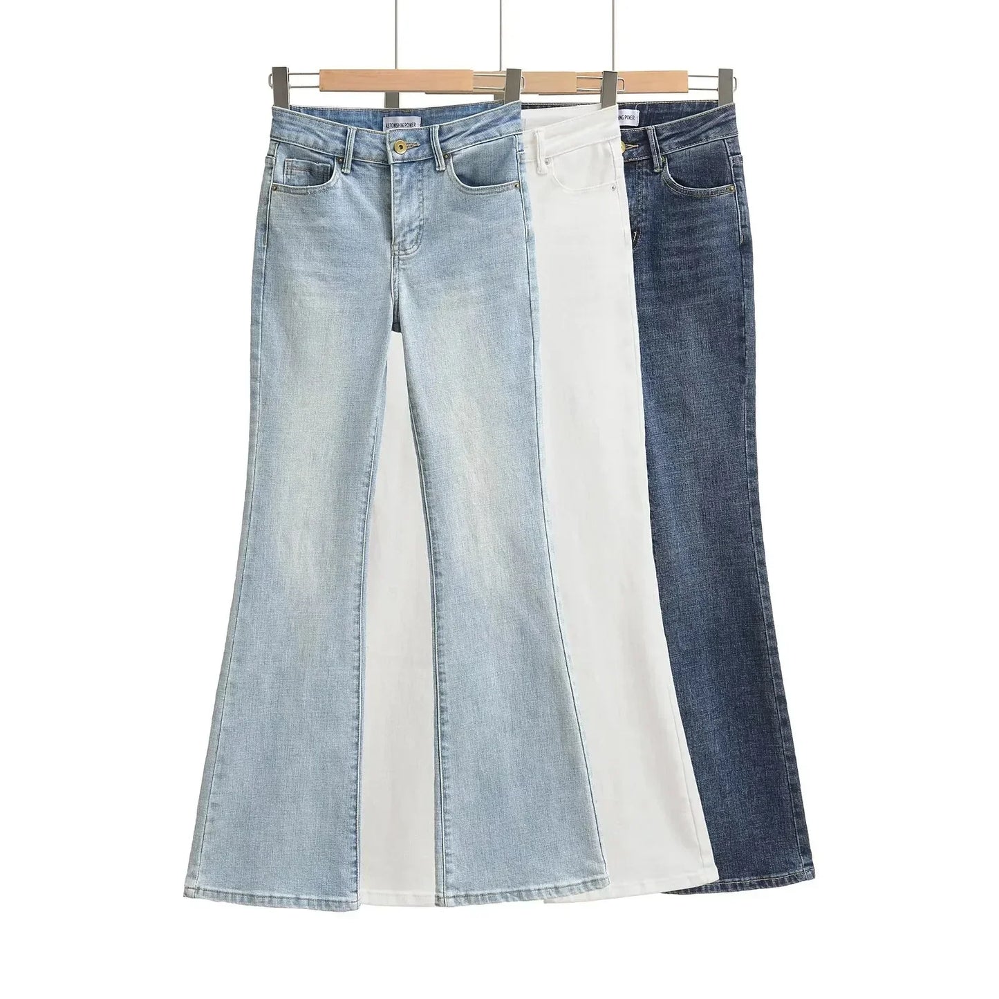 Basic flared jeans