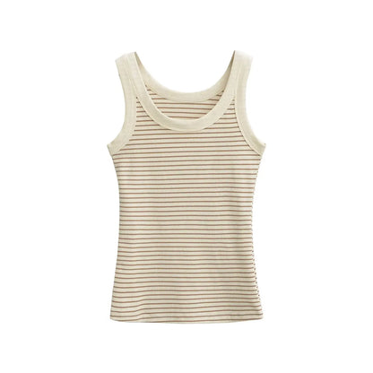 Basic striped tank top