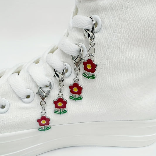 Flower pendants and accessories for shoes
